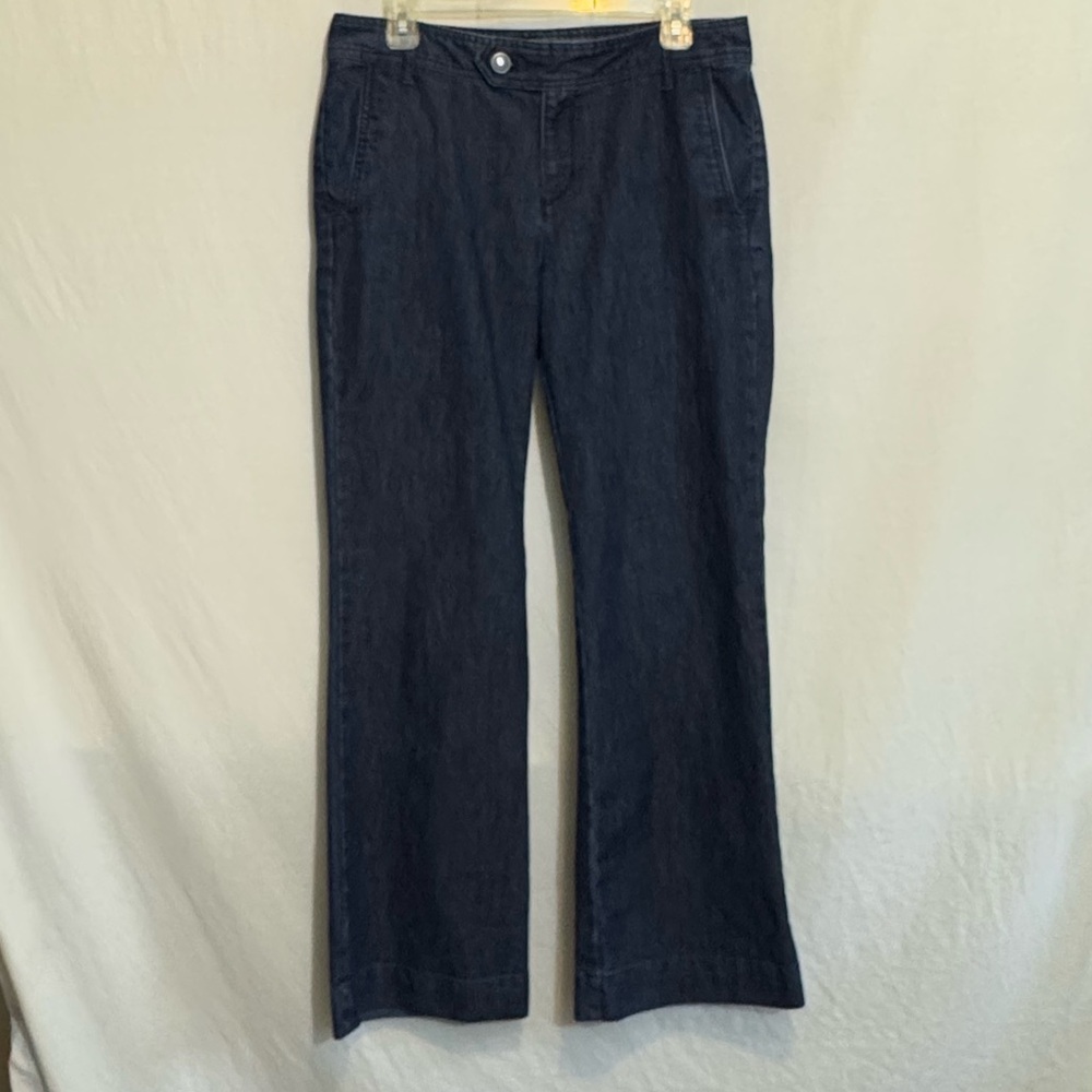 B-165 Izod Dark Wash Denim Blue Jeans Size 10